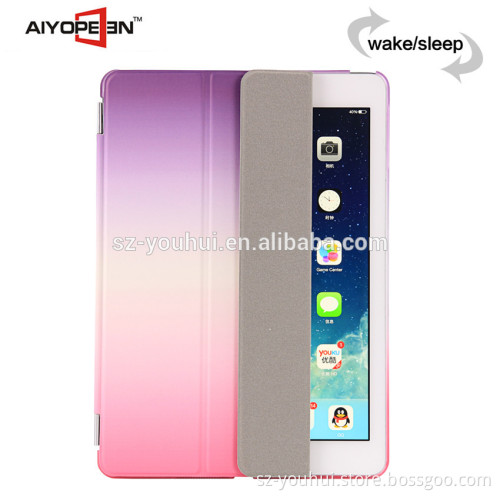 High Quality PU smart cover case tablet smart case for iPad mini 4 Tablet